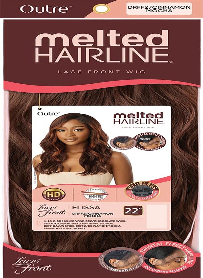 أوتر باروكة شعر أمامية من الدانتيل من Outre - خط شعر مصقول - إليسا (أسود داكن 1B) - Image 5